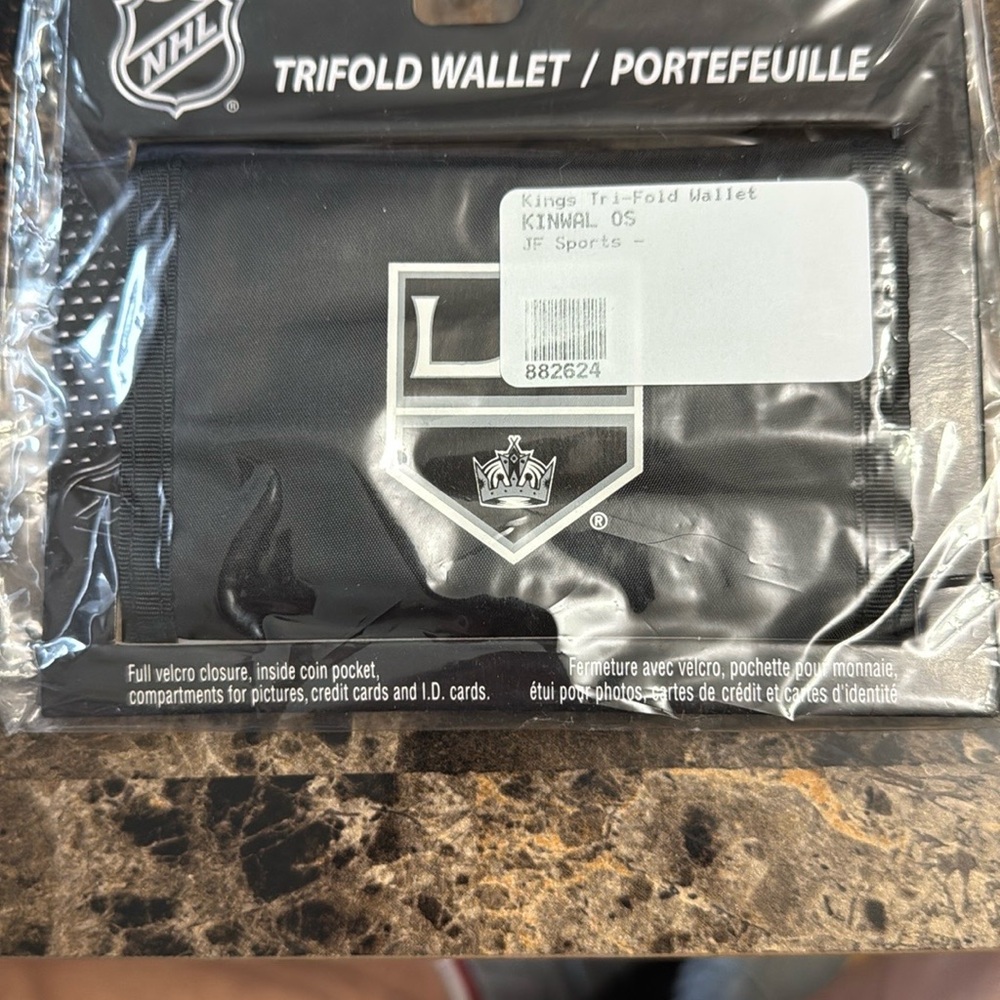 NHL Kings Tri-Fold Wallet